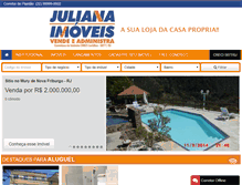 Tablet Screenshot of julianaimoveisnf.com